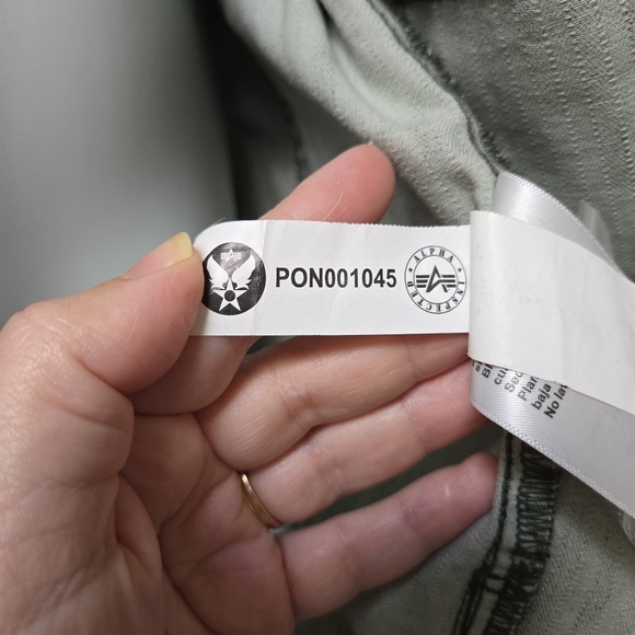 Alpha Industries F-2 French Field Deco Woodland Camo Jacket Coat - Picture 10 of 10